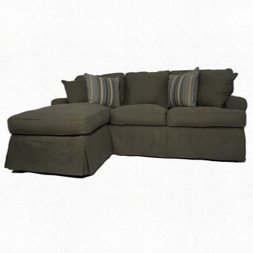 Sunset Tradingsu -117678sc-4100 Horizon Sleeper Couch And Chaise Slip Cover Set
