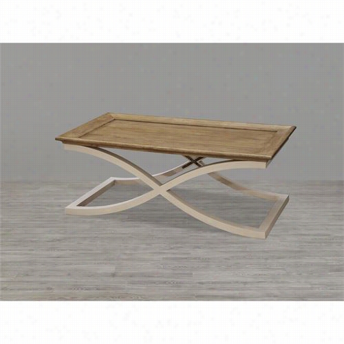 Universal Furniture 414801 Moderne Muse Cocktail Table In Bisque