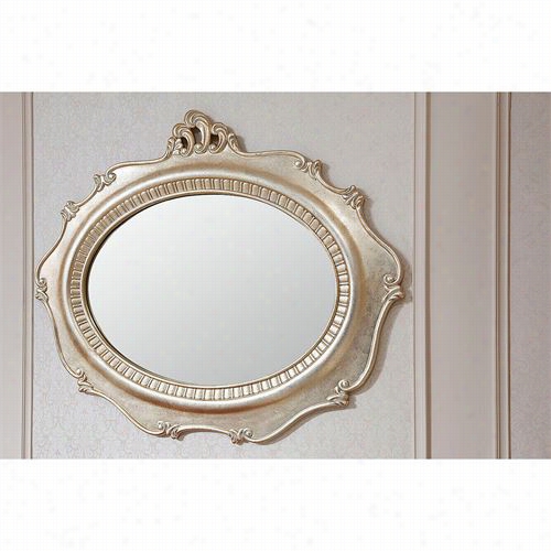 Vig Furniture Vgwc19zj001 Modrest Ravenna 1"" Transitional Mirror In Gold