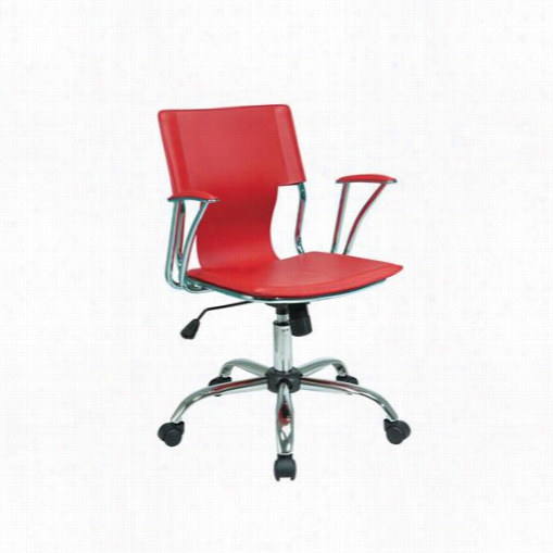 Avenue Si Dor26-rd Doardo Office Chair In Red