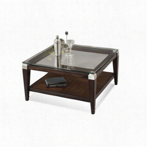 Bassetg Mirror T1171-130 Ec Dunhill Square Cocktail Table In Cappuccino