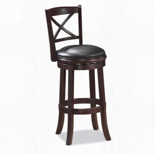 Boaram 48629 Georgia 29&qut;" Swivel Stool In Cappuccino