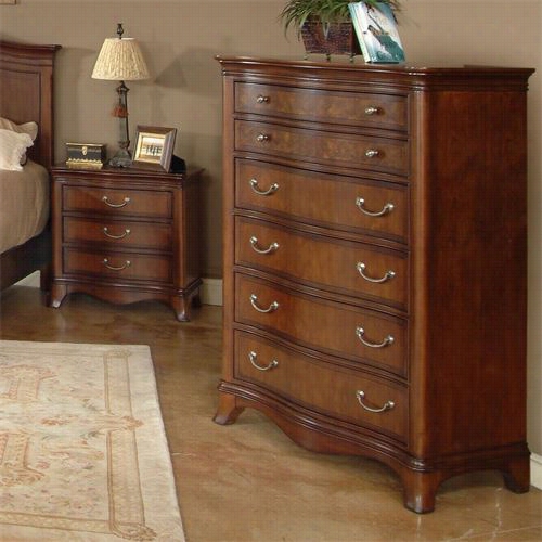 Brownn Rogers Dixsoon Lc837-530 Avaoln Chest Of Drawers In Cherry