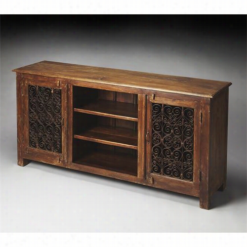 Butler 3171290 Artifacts Hacienda Rustic Cnsole Cabinet