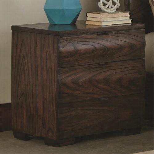 Coaster Appendages 203792 Calabasa S Night Stand In Dark Brown