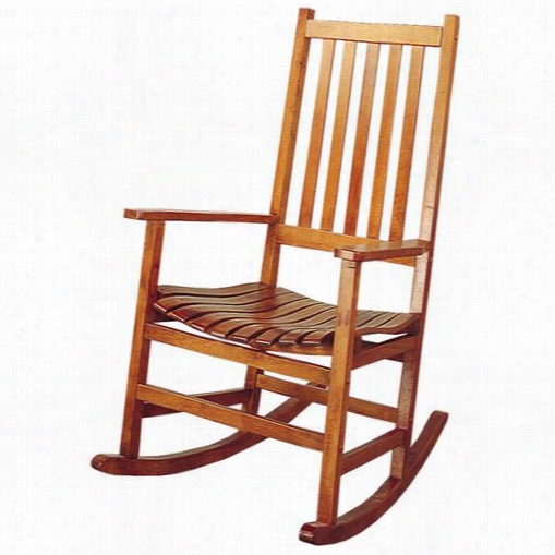 Coaster Furniture 45111 Casual Tradiional Wood Rocke Ni Oak