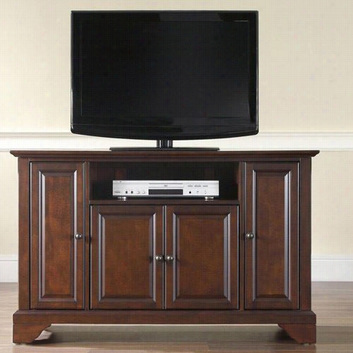 Crosley Furniture Kf10002bma Lafayet Te 48"" Tv Stand Iin V1ntage Mahogany Finish