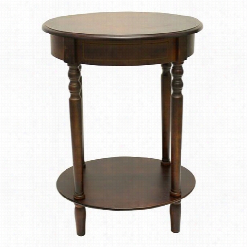 Decor Therapy Fr1817 Simplify O Val Acccent Table