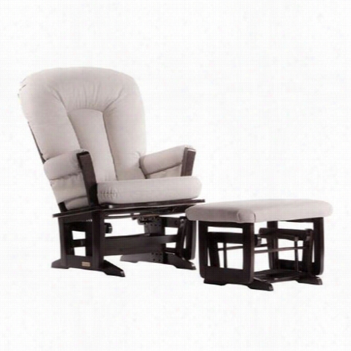 Dutaiiler 84b-220 Glider Rocker With Multiposition Lock And Recliner And Ottoman