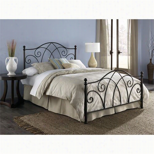 Fashion Bed Group B11a15 Deland Brown Sparkle Queen Bed