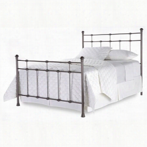 Fashion Ed Group B41145 Dexter Hammered Brown Queen Bed