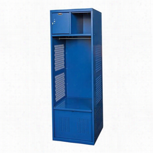 Hallowell Ksbf422-1c 24"&uqot;w X 22""d X 72&quoot;"h Open Front 1-wde Knock-down Rookie Sport/g Ear  Locker