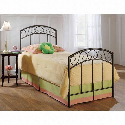 Hillsdale Furniture 299btwr Wendell Doubled Bed Set In Copper Pebble