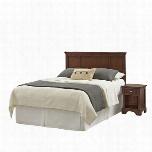 Home Styles 5529-5015  Chesapeake Queen Headboard And Night Stand In Cherry