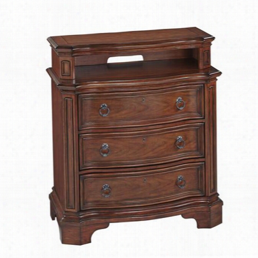 Home Styles 5575-041 Antiago Media Chest In Cognac