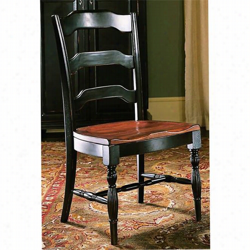 Hooker Furniture 33 2-75-310 Indigo Rivulet Dining Side Chair In Black - Set Of 2