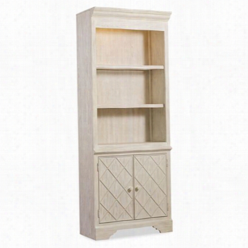 Hooker Furniture 5325-10446 Sunset Point Bunching Bookcase In Hatteras White