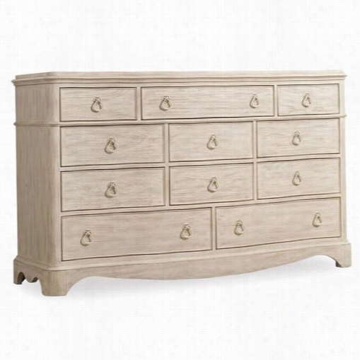 Hooker Furniture 5325-90002 Sunset Point Eleven Drawer Dresser In Hattera White