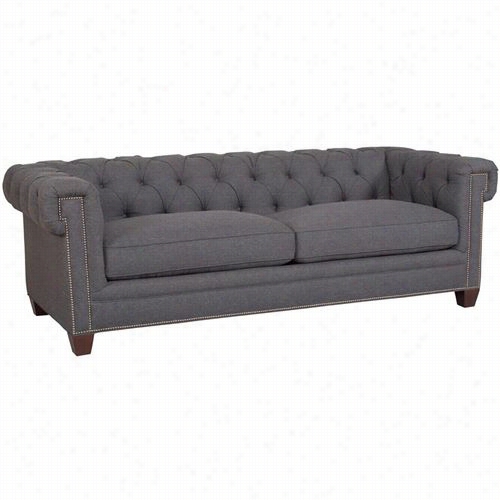 Hooker Furniture Ss195-03-020 Linosa Charcoal Sofa