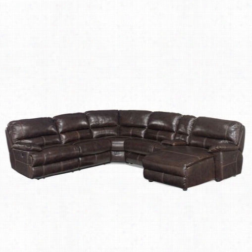 Hooker Furniture Ss606-rc-089 Espressoo 6 Piece Sectional With Right Arm Facing Chaise