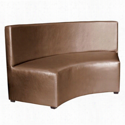 Howard Elliott 820-294 Universal Radius In-curve Banquettd In Shimmer Bronze