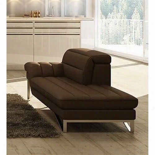 J&m Furniture 18062 Astro Lounger Chair In Chrome