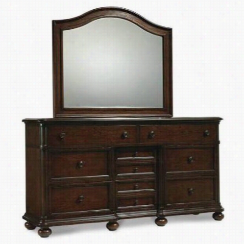 Legacy  Classic Furniturre 3305-0100-3305-1200 Thornhill Dresser And Mirror