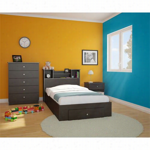 Nexera 400581 Pocono Twin Bedroom Kit