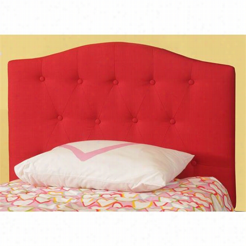 Powell Furniture 1 4y2012 Buttln Tufted Arched Twin Headboard