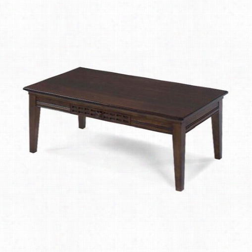 Progressive Furn Itur Ep107t-01 Casual Traditions Cocktail Table In Walunt