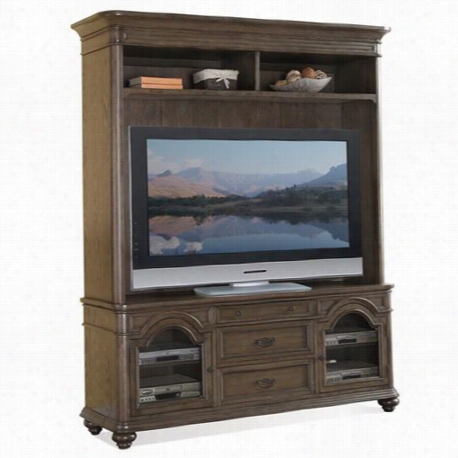 Riverside 15840-15844 Belmeade 72"" Console With Hutch