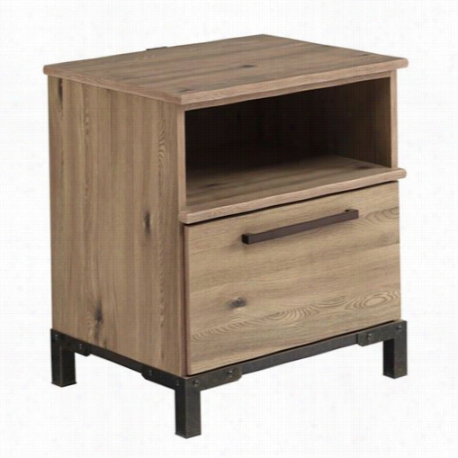 Signature Design By Ashley B298-91 Dexifiedl One Drawer Nightstand