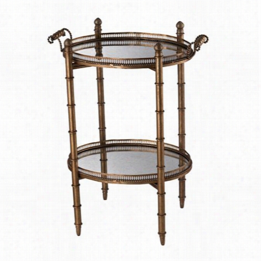 Sterling Industries 6043717 Tryella Gold Tray Table