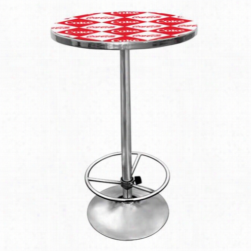 Trademark Home Coke-2000-v0 Ch Ecker Coca-cola Pub Table