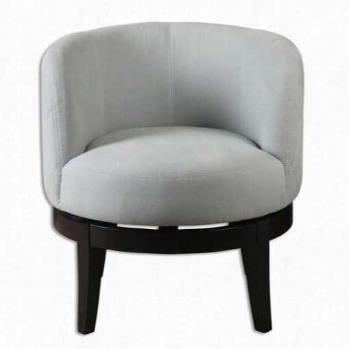 Utttermost 23139 Aurick Swivel Chair In Gray