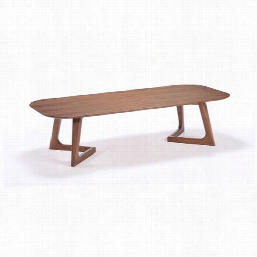 Vig Furniture Vgmamit-1096-3-ct Modrest  Jett Coffee Table In Walnut