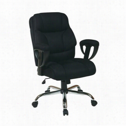 Worksma Rt Ex1098-3m Executive Haughty Man's Chair In Black With Mesh Seat And Back