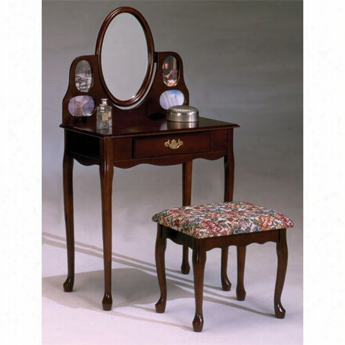 Bernards 73 Picture Frame Vanity And Bench