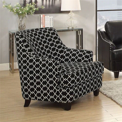 Coaster Furniture 902543 Layton Transitional Acceent Chair In Black