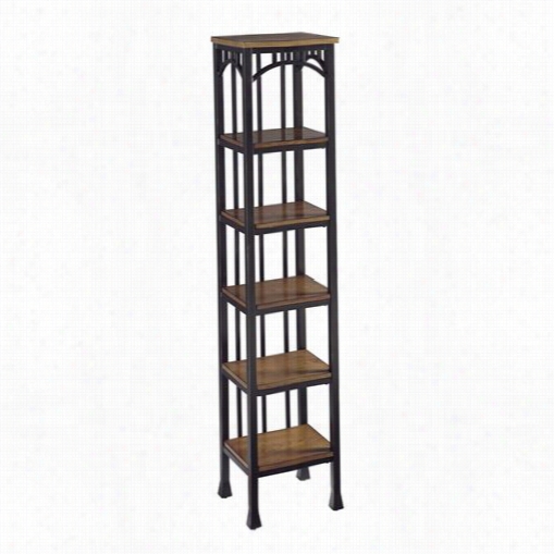 Home Styles 5050-102 Mo Dern Craftsman Six Tier Tower In Oak / Brown