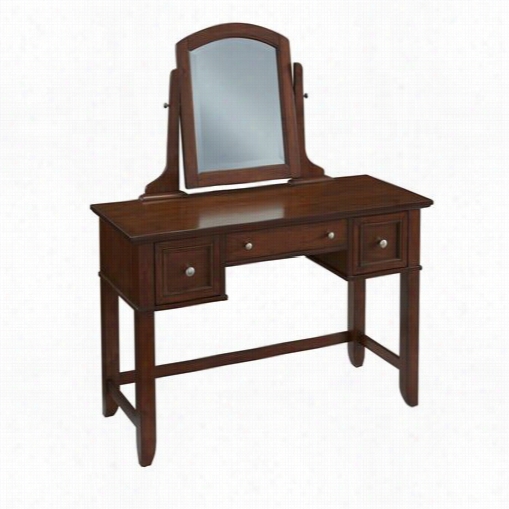 Home Styles 5529-70 Chesapeake Vanity  And Mirror In Cherry