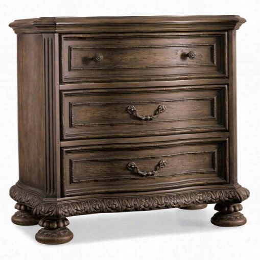 Hookerf Urniture 55070-90016 Rhapsody Three Drawer Nightstand