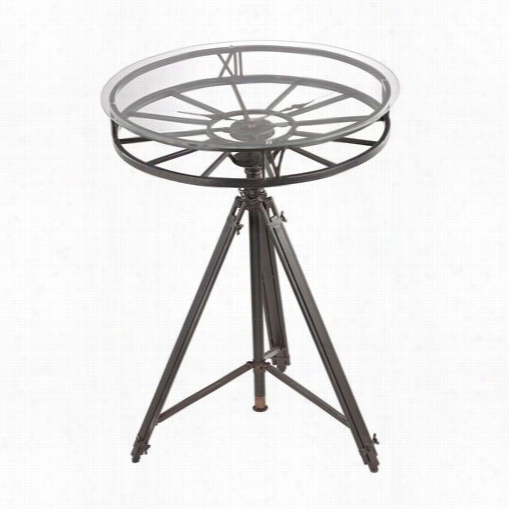 Sterling Industries 51-013 Tripod Clock Table