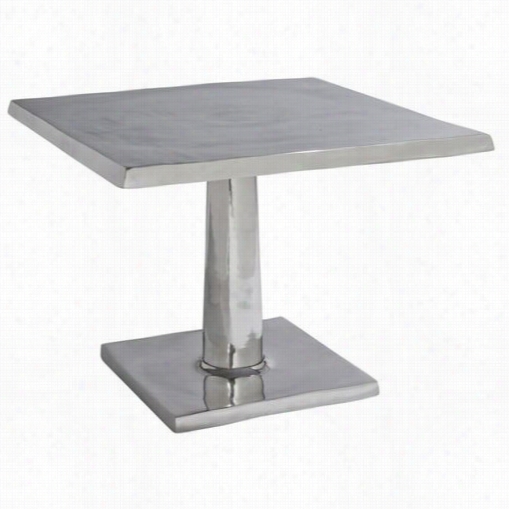 Allan Copley Designs 21201-025 Surina Square Bunching Table In Cast Aluminum