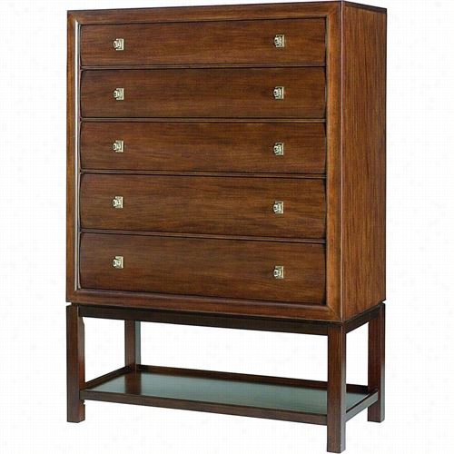 American Drew 218-215 Miramar Drawer Chest In Auburn On Prima Vera