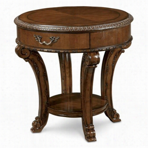 A.r.t. Furniture 143303-2606 Old World Round End Table