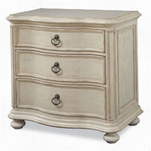 A.r.t. Furniture 1766142-2617 Proveance Drawer Nightstand With Bun Foot