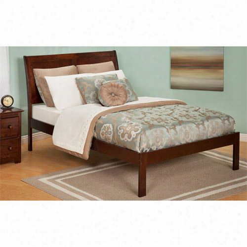 Atlantic Equipage Ar895100 Portland King Bed With Open Footrail