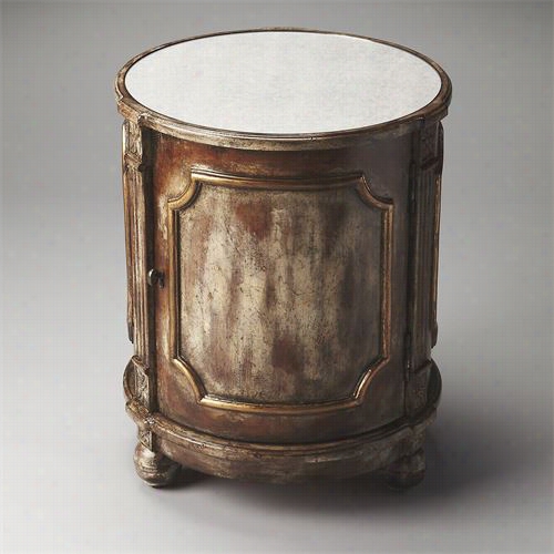 Butler 0584317 Artists'originals Thurmond Drum Table Inmirrrrored Ash