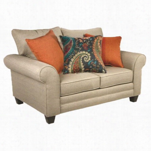 Chelsea Home Furniture 78 4200-02vln Clayton Vibrant Linen Lofeseat